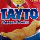 Chip Maniac-  Taito Cheese & Onion Crisps from Ireland 25 x 25g packs+25 x 25g packs+