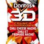 Chip Maniac- 10X Doritos 3D Crunch Chili Cheese Nacho Corn Chips  155g Each-Canada