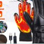 Electric Heated Gloves Rechargeable USB Powered Hand Warmer Heating