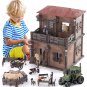 Lucky Doug Farm Animal House Toys Playset for Kids Toddlers Ages 3-8, 187