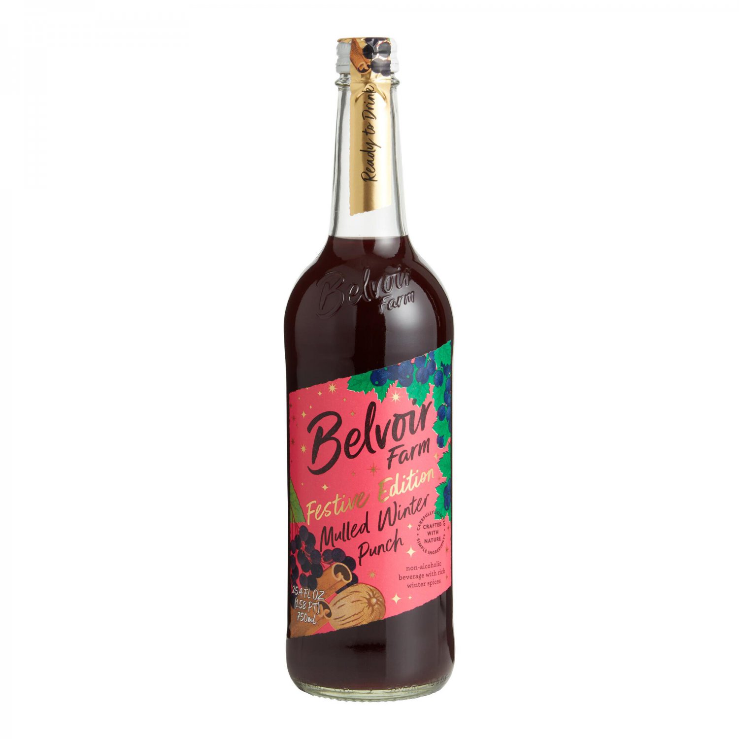 Belvoir Farm Festive Limited Edition Mulled Winter Punch 500 ml