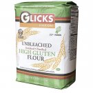 Glicks Unbleached High Gluten Flour, (5 Pounds) Enriched, Presifted, Kosher, No Preservatives