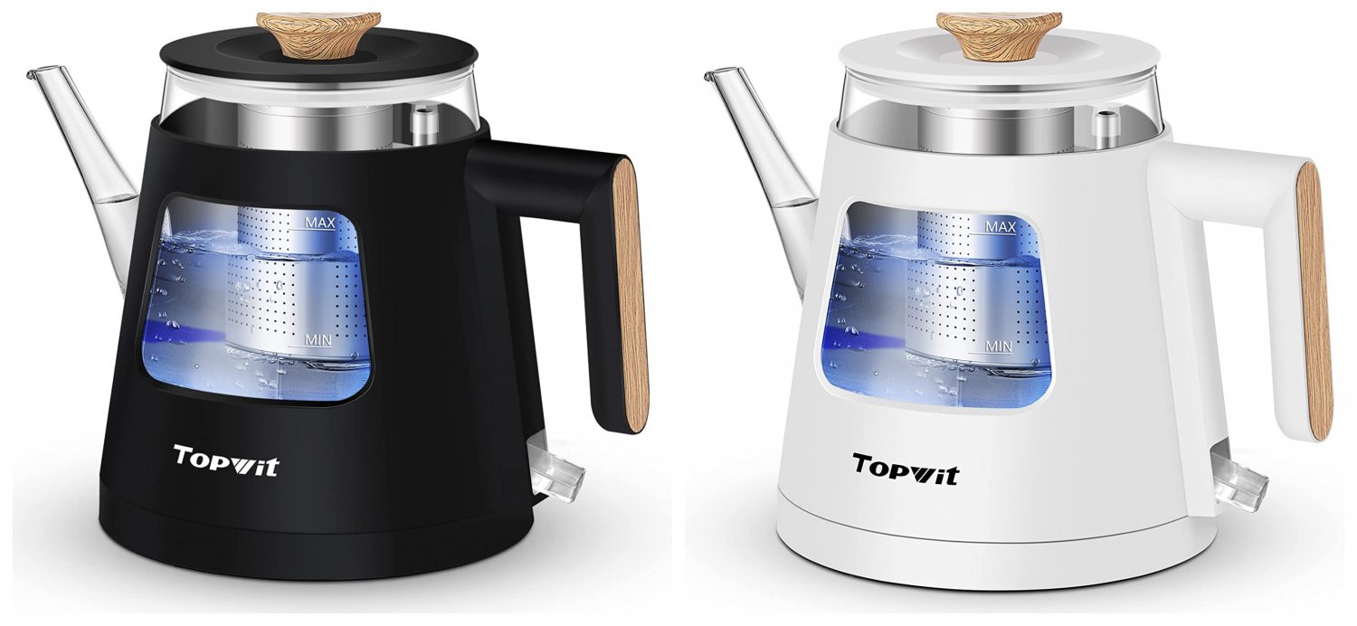 Topwit Electric Kettle, 1.0L Electric Tea Kettle with Removable Stainless Steel Infuser