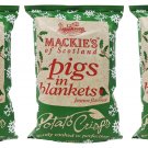 Chip Maniac- Mackie's Pigs in Blankets Crisps 150g-- 3 count-From UK (scotland)