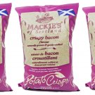 Chip Maniac- Mackie's Crispy Bacon Crisps 150g-- 3 count-From UK (scotland)