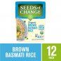 SEEDS OF CHANGE Organic Brown Basmati Rice, 8.5 Ounce (Pack of 12)