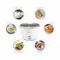 Electric Rice Cooker with Stainless Steel Inner Pot For Soups, Stews, Grains, Cereals,