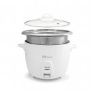 Electric Rice Cooker with Stainless Steel Inner Pot For Soups, Stews, Grains, Cereals,