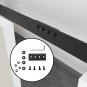 Interior Sliding Barn Door Hardware Connecting Adaptor, 3.15 inch Metal Joining plate