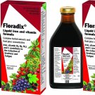 2 x Floradix® Liquid Iron and Vitamin Formula 500 ml -Made in Germany(2PACK)