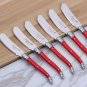 6  Laguiole Cheese Knife set Butter Spreaders Cheese Knives Scraper Slicer cutter