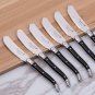 6  Laguiole Cheese Knife set Butter Spreaders Cheese Knives Scraper Slicer cutter