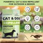 Dog Away- Cat Repellent Outdoor, Cat & Dog Repellent, Stray Cat Deterrent,