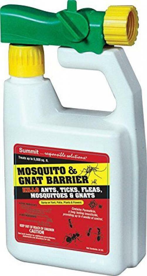 Mosquito and Gnat Barrier Covers 5,000 Square Feet, 32fl.oz.