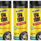 Fix-A-Flat Aerosol Emergency Flat Tire Repair & Inflator for Standard Tires 16oz X 3