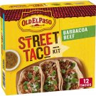 Old El Paso Street Taco Kit, Barbacoa Beef, 11.3oz (Pack of 6)