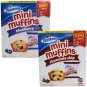 40-Mini Muffins by Hostess | 8.25 Ounce | Combo | Pack of 2 (40 Total Mini Muffins)