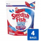 SWEDISH FISH Mini Red, White & Blue Soft & Chewy Candy, 4 Count