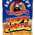 Chip Maniac-  4Andy Capp's Hot Fries Snacks, 3 oz(Pack of 12)