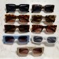 Popular Fashion Small Rectangle Sunglasses Women Retro Leopard Shades UV400