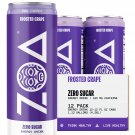 ZOA-  Frosted Grape-  Energy Drink Sugar Free Energy Drink- 2Fl Oz (Pack of 12)