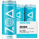 ZOA -Tropical Punch -  Energy Drink Sugar Free Energy Drink- 2Fl Oz (Pack of 12)