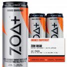 -ZOA+ Pre-Workout Energy Drink,-Orange Grapefruit --12 Fl Oz - Zero Sugar, (Pack of 12)