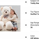 Giant Teddy Bear 4Ft Big Teddy Bear Stuffed Animals Plush Toy Soft Huge