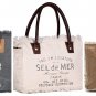 Small & Crossbody Bag-Sac en Location -sel de mer- Brown Grey or White-By Myra