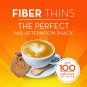 48 Fiber Thins Chocolate, Daily Psyllium Husk Fiber Supplement,  For on the go use, as supplement