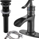 Bathroom Faucet Oil Rubbed Bronze Single Hole Mount Oil-Rubbed Bronze -Ship from USA