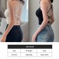 Women Cross Strap Sports Bra Top Women Push Up Sport Bra Free size- Black or White