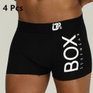 4pcs/lot  Men's  Underwear Boxer shorts Men Boxer with Bulge Penis Pouch