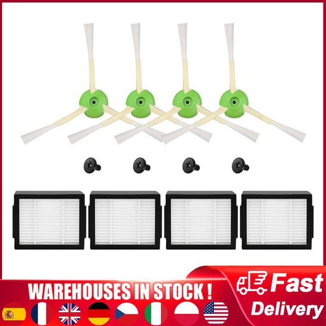 iRobot Roomba I7 I7+ I6 I8 I3 J7 Plus E5 E7 E&I Series Cleaner Dust Bag Replacement Parts- Kit 8