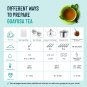 WAYKANA Guayusa Loose Leaf Tea, 1 Pound (16oz) | Balanced & Healthy Energy Boost Energy