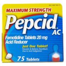 PEPCID AC max strength 20mg 75 tablets