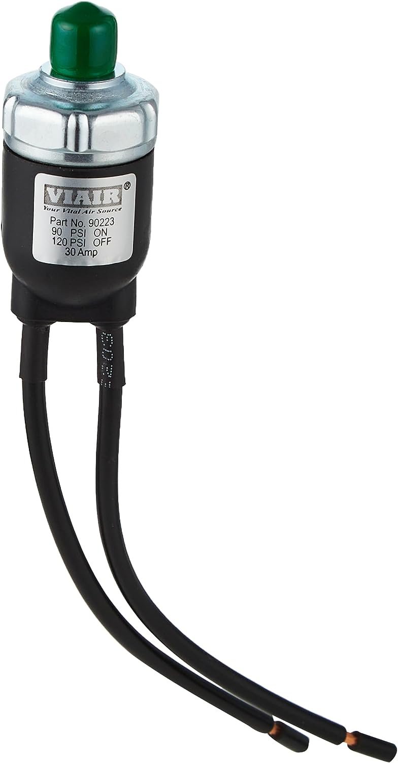 Viair 90223 90/120 Pressure Switch with Leads