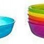 Ikea Kalas - BPA-Free Plate, Assorted Set of 6, Colors