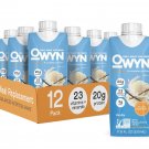 OWYN Vegan Complete Nutrition Protein Shake, Vanilla, 20g plant based 12 pack