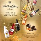 Anthon Berg -64  Liquor Bottle filled Dark Chocolate -  LONG EXPIRY-Gourmet Box