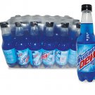 Mountain Dew Mtn Dew Blue Shock Soda Soft Drink 400ml Each 24 count