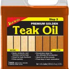 Premium Golden Teak Oil- Ultimate Sealer, Preserver & Finish-for Boats, Furniture, Shower Stools