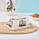 Portmeirion Botanic Garden Covered Butter Dish | 6 Inch Butter Dish  MADE IN UK