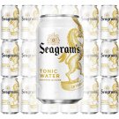 Seagram's Tonic Water, Contains Quinine, 12 oz Can  Pack of 18,