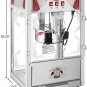 Popcorn Machine- Commercial Style Popcorn Popper-Makes Approx. 7.5 Gallons Per Batch (16 oz.