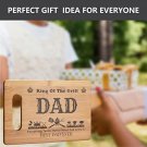 Gift for Dad- Dad BBQ Cutting Board King Of The Grill - Christmas Gift