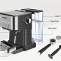 Fast Heating Espresso Machine With Milk Frother Wand Perfect For Home Baristas And RVs 20 Bar