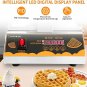 IA Commercial Belgian Waffle Maker Belgium Waffles Iron Machine 180° Rotating