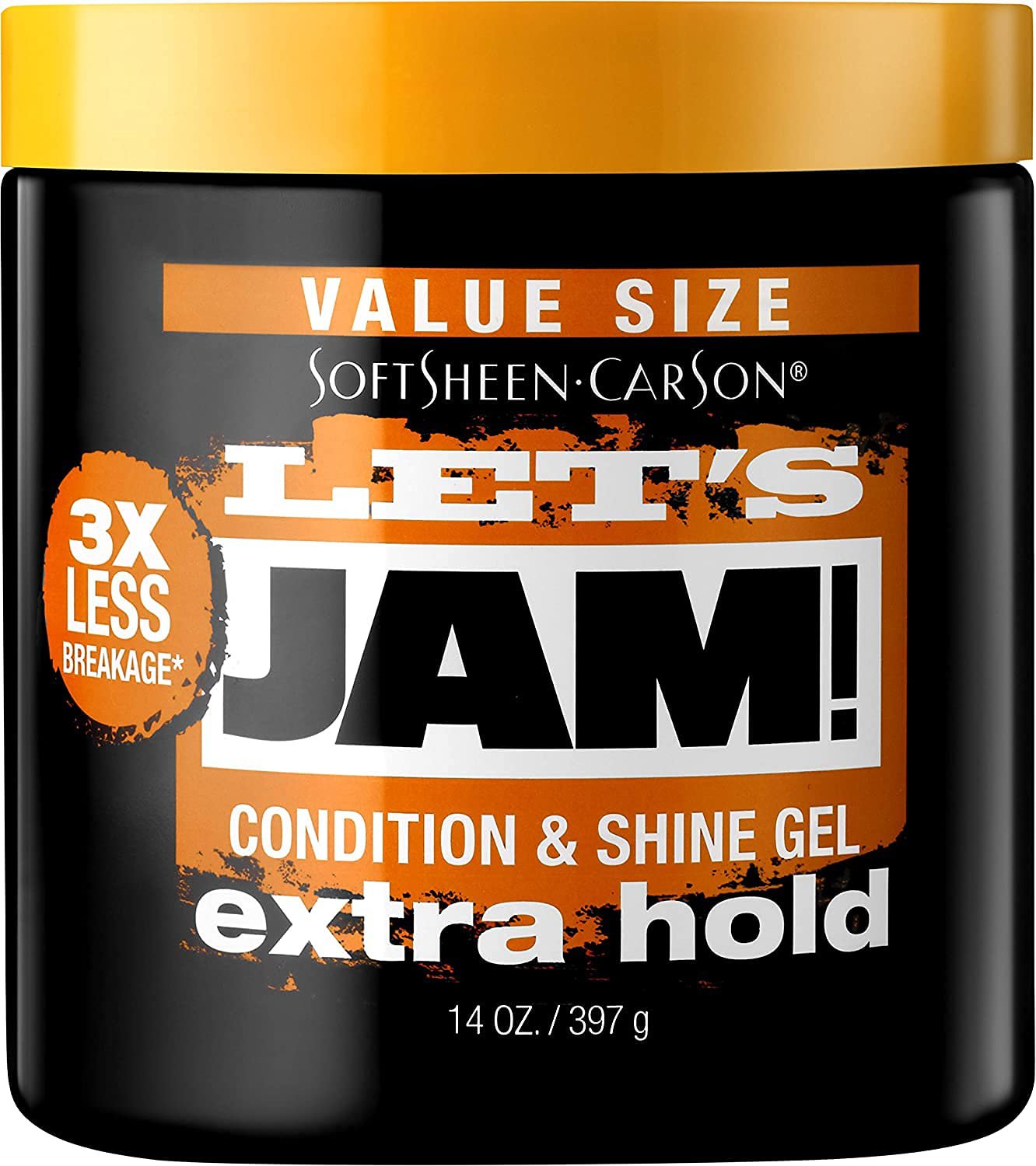SoftSheen-Carson Let's Jam! Shining Conditioning Hair Gel, Extra Hold, 14 oz