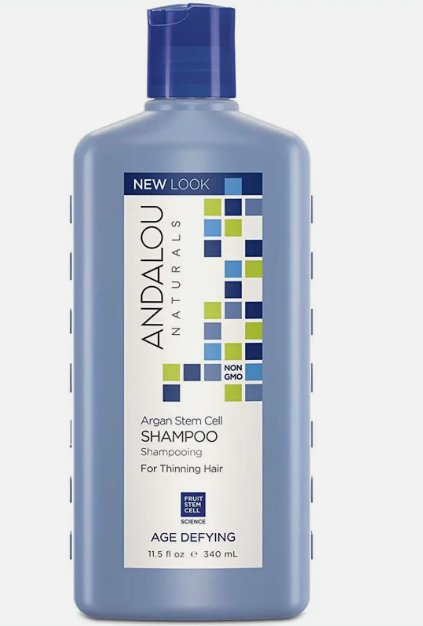 Andalou Naturals Argan Stem Cell Age Defying Shampoo For Thinning Hair,